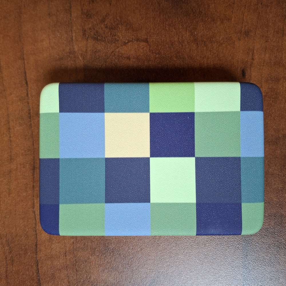 Assorted Checkered Portable Jewelry Case By Kikkerland- 3 Designs Available